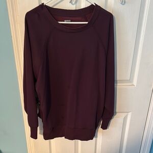 Plum Long Sleeve Sweatshirt